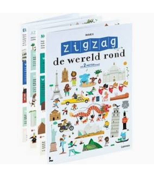 Boek - zigzag de wereld rond
