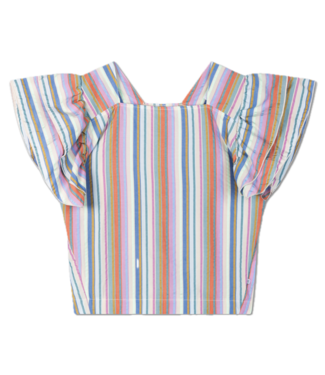 Repose Ams Drip Top Multi Stripe