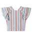 Repose Ams Drip Top Multi Stripe