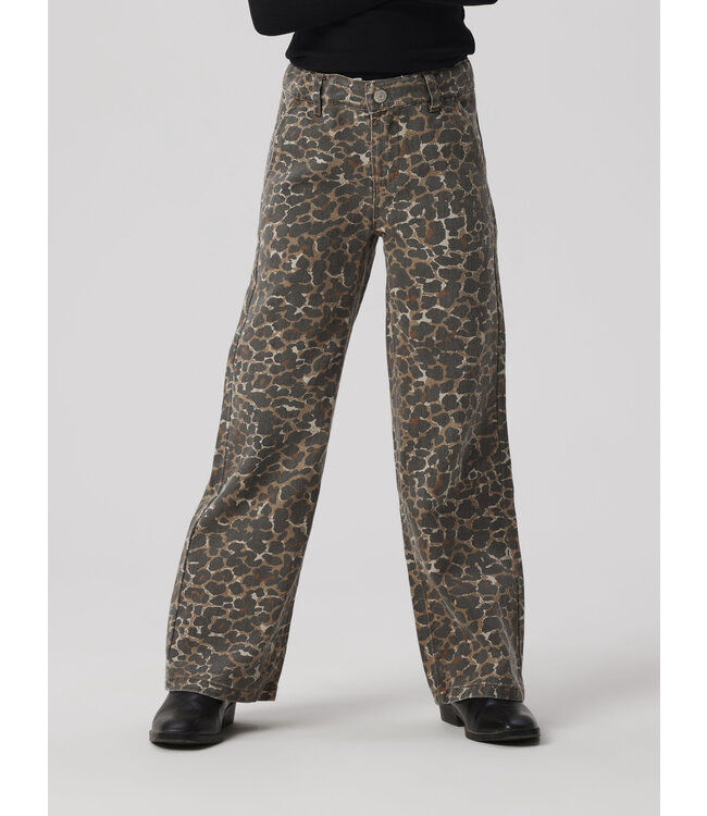 Rose wide pants Leo washed down