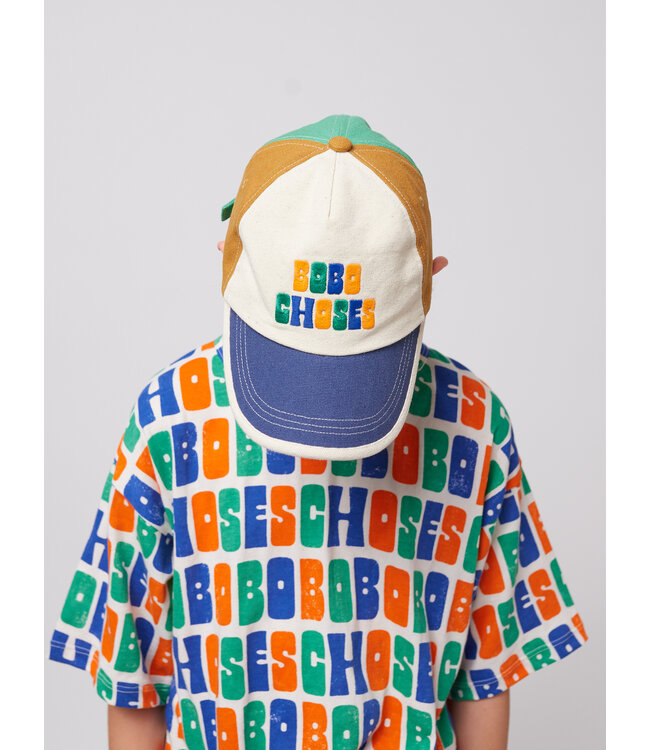 Color Block Cap Multicolor