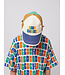 Color Block Cap Multicolor