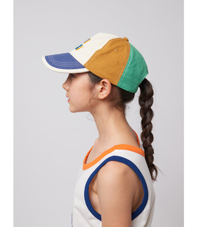Color Block Cap Multicolor