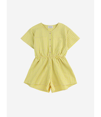 Bobo Choses Vichy Woven Playsuit