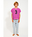Sweater Sleeveless Fuchsia with print