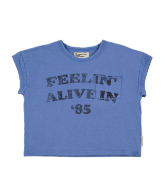 Piupiuchick Shirt Blue with print