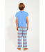 Shirt Blue with print