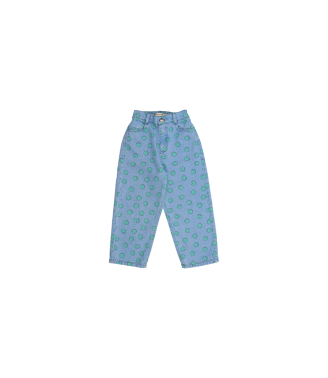 Smiley Denim Pant Light Blue Denim