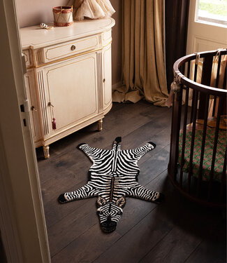Doing Goods Stripey zebra rug small