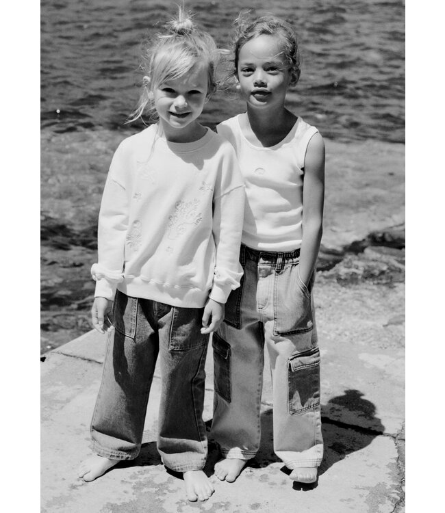 Edelssa Pant Color Black Denim