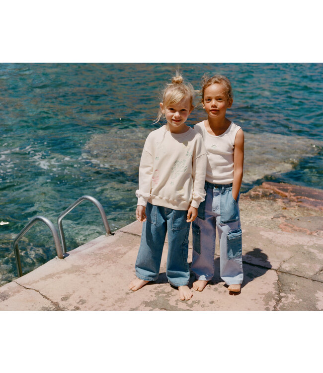 Edelssa Pant Color Black Denim