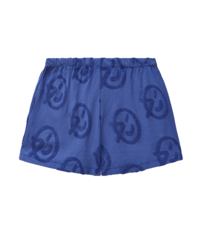 Pulpo Short Blue Logos