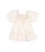Boho Combi Dress Ivory