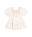 Boho Combi Dress Ivory