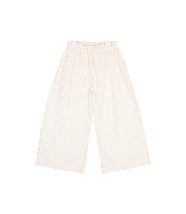 Embroidery Pants Ivory