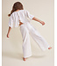 Embroidery Pants Ivory