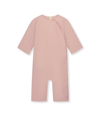 Gray label Baby Suit with Snaps Faded Pink
