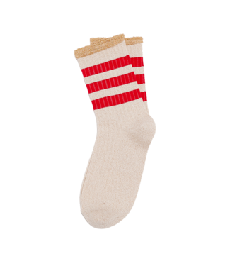 Bellerose Sokken Byor Stipe Red