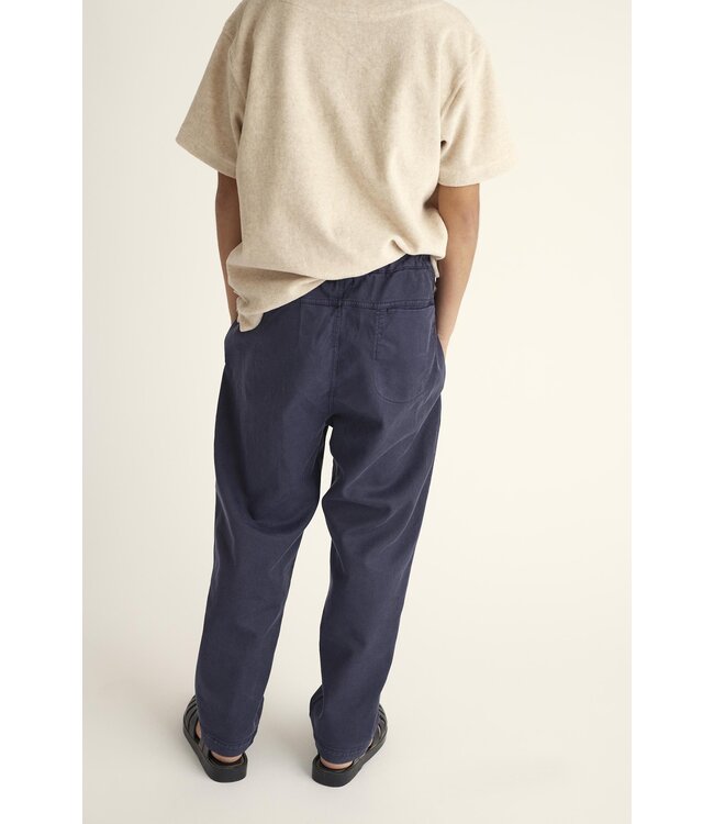 Fabio Light Twill Pants Navy