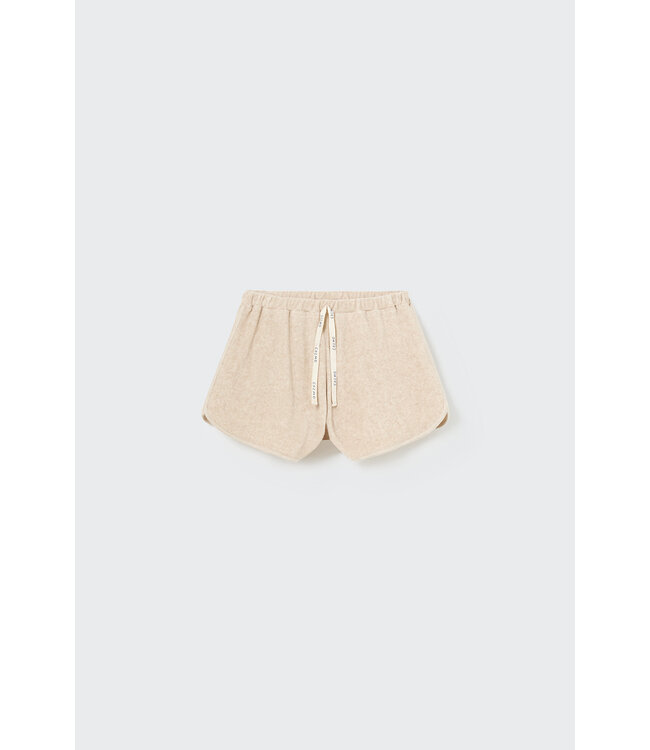 Elio Toweling Short Ivory Melange