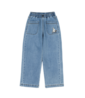 Jelly Mallow Mr Dog Pants Denim