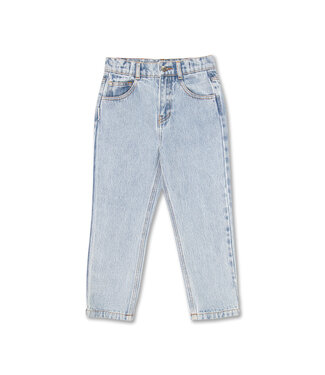 Petit Blush Baggy Fit Jeans Light Blue Washed