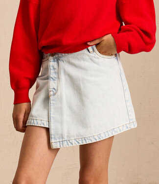 Bellerose Skirt Wrapp Blue Bleach