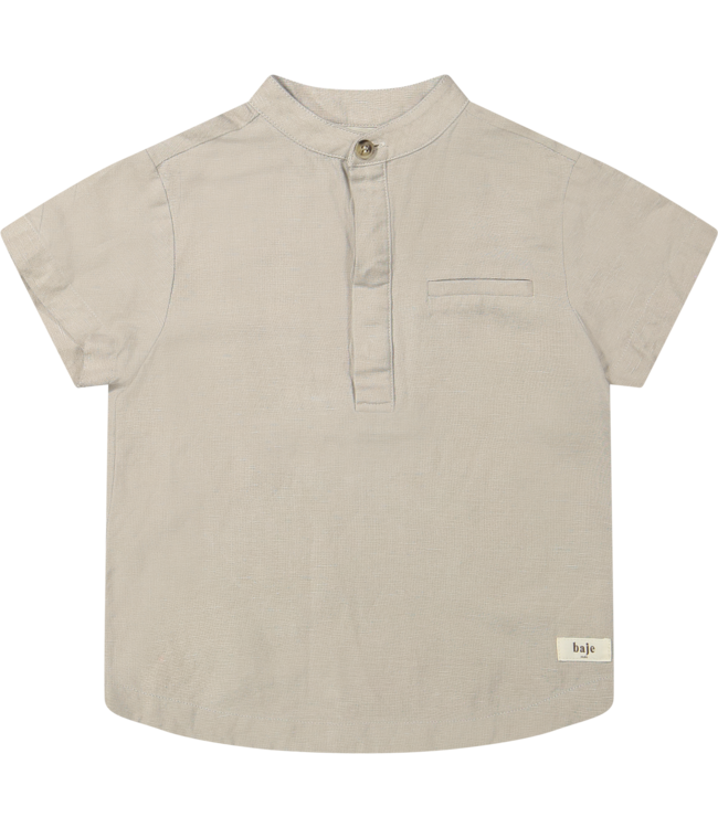 Joa Shortsleeve Blouse Linen Taupe