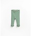 Legging Striped Rib Green Beige