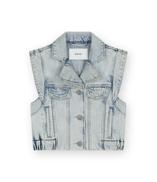 Homage Denim Gilet Summer Blue