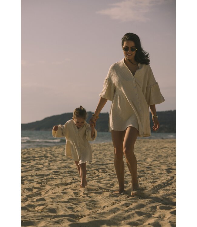 Charlie petit mommy dress isabelle ecru