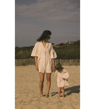 Charlie Petite Charlie petit mini dress isabelle ecru