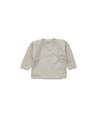 Li & Me Li & Me versalles cross sweater cream