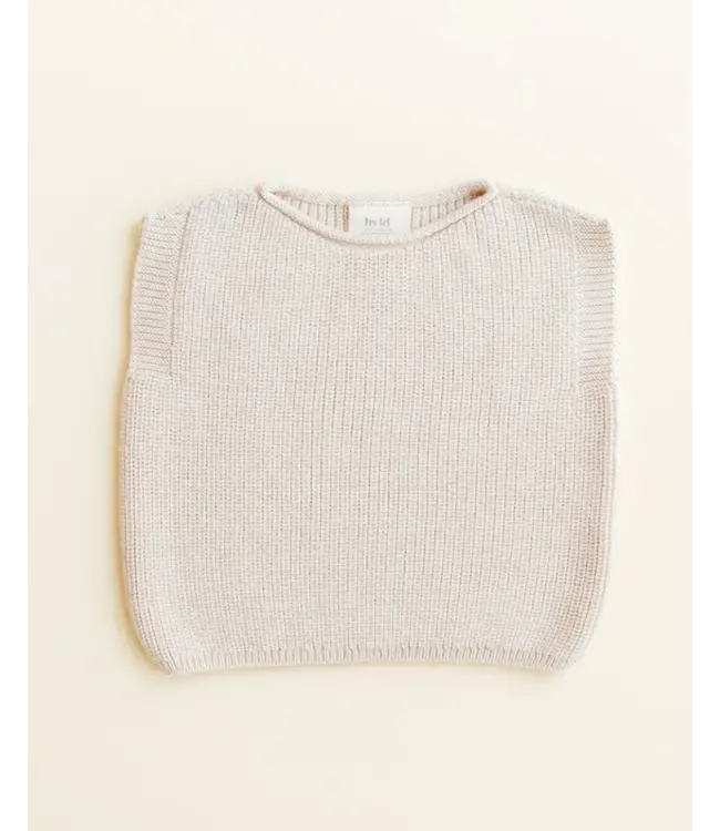 Hvid vest harvey cream
