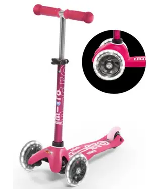 Micro Step Micro Step mini deluxe LED roze
