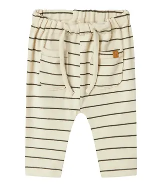 Lil' Atelier Lil' Atelier loose pants turtledove stripe