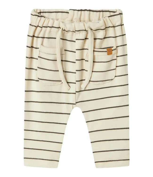 Lil' Atelier loose pants turtledove stripe