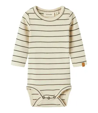 Lil' Atelier Lil' Atelier romper turtledeove stripe
