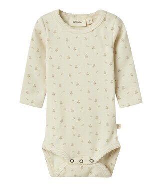 Lil' Atelier Lil' Atelier romper turtledove flower