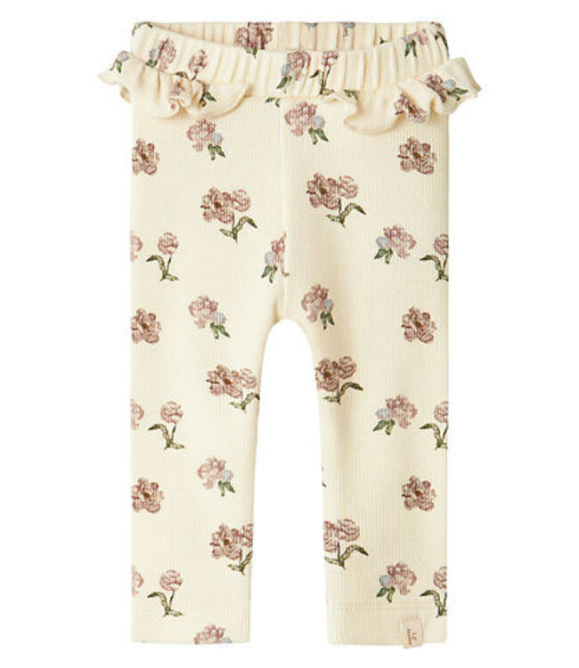 Lil' Atelier legging turtledove peony