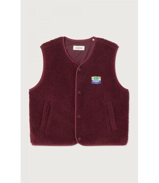 American Vintage American vintage hoktown gilet bordeaux