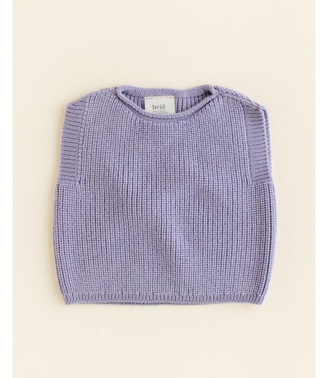 Hvid vest harvey lila
