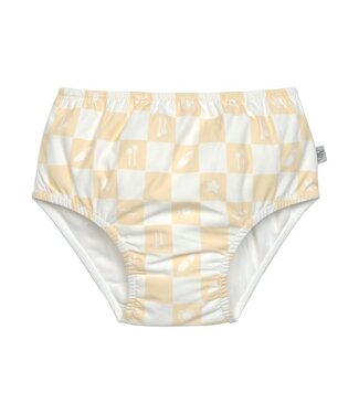 Lassig swim diaper check vanilla - sea salt