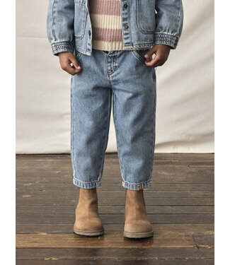 Lil' Atelier Lil' Atelier karole loose denim blue