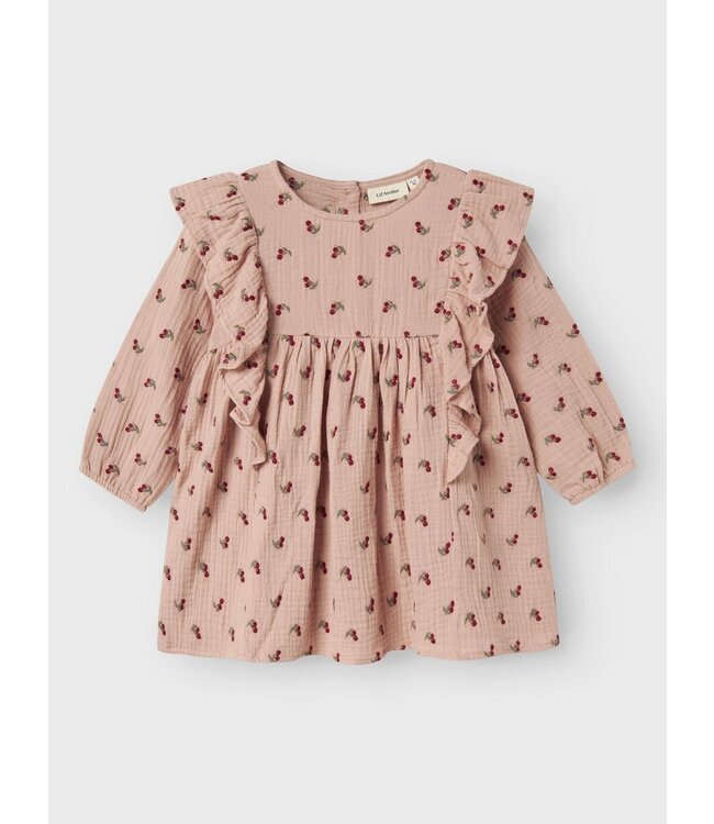 Lil' Atelier koala losse dress kersjes
