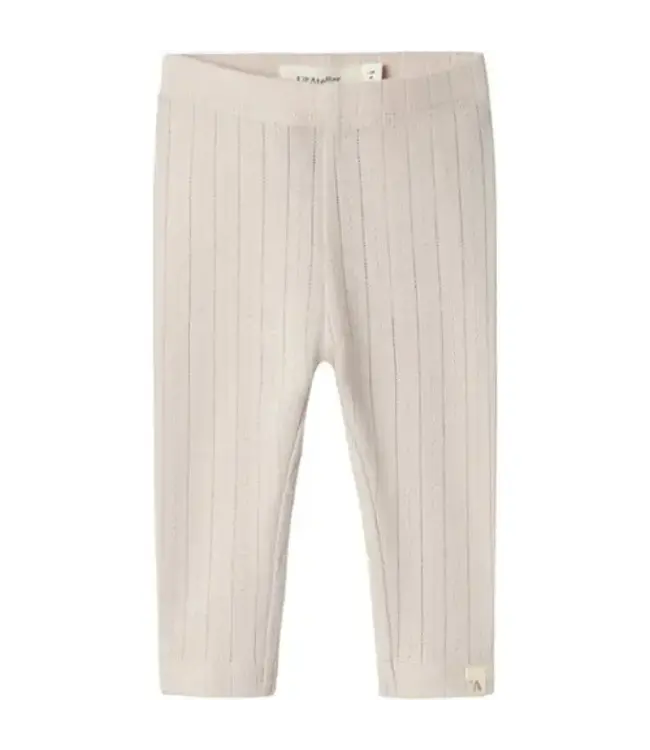 Lil' Atelierlegging rachel pointelle gray morn