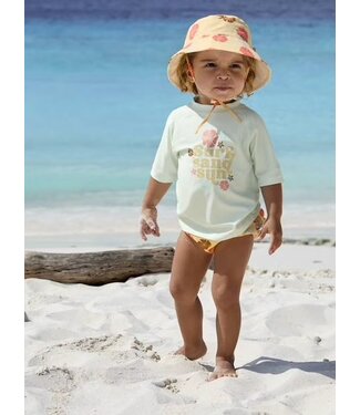 Lassig swim diaper flowers vanillia