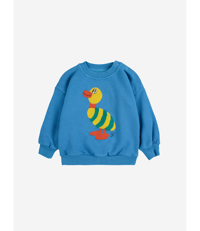 Bobo Choses sweater striped duck
