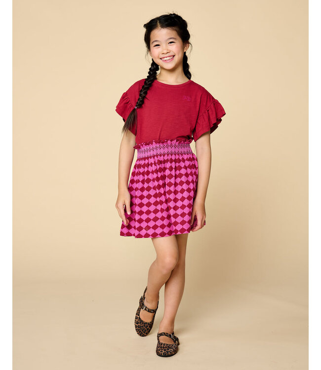 Mini Smock Skirt