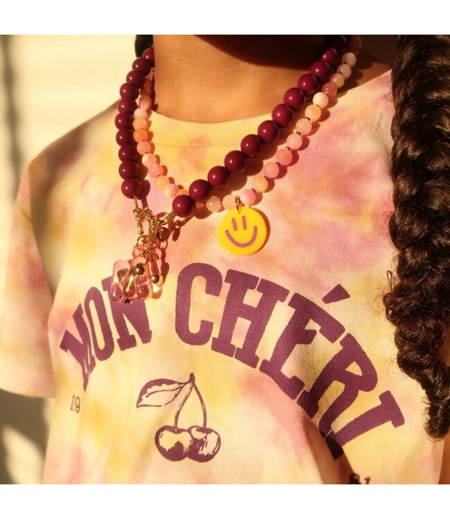 Necklace | Big yellow smiley